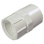 PVC RED COUPLING 32mm - 20mm THREADED